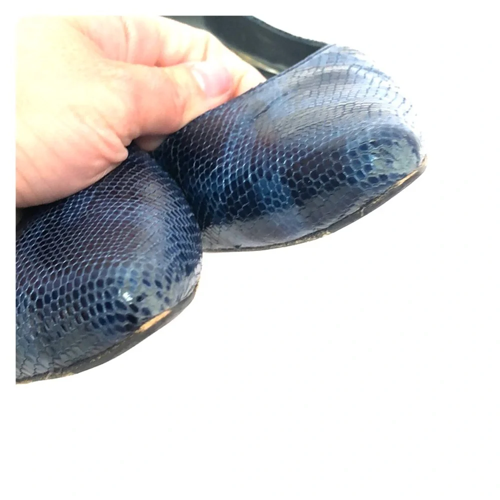 IOB Blue Rattler Stuart Weitzman Firstclass Heels - Picture 3 of 8